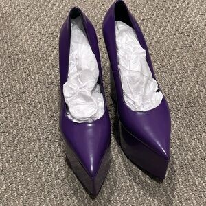 Versace Tempest 170mm Patent Leather Women's Pumps size 36.5